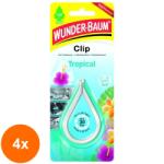 Wunder-Baum Set 4 x Odorizant Auto Tropical, Wunder-Baum (DEM-4xMDR-97193)