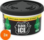 Wunder-Baum Set 3 x Odorizant Auto Fiber Can Black Ice, Wunder-Baum (DEM-3xMDR-9800.712)