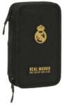 Real Madrid C. F Creion dublu Real Madrid C. F. Negru 12.5 x 19.5 x 4 cm (28 Piese) Penar