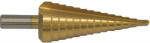 PTG lépcsős egyenes hornyú lemezfúró HSS TiN 4-20 x 2 mm (F059058)