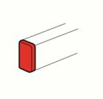 Legrand Parapetcsatorna végzáró 105x50-csatornához szimmetrikus 105mm x 50mm kezeletlen DLP LEGRAND 010702