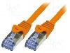 LogiLink Cablu patch cord, Cat 6a, lungime 5m, S/FTP, LOGILINK - CQ3078S