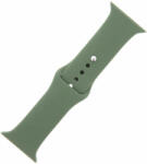 mobilePlaza Apple Watch 42 / 44 / 45 / 49 mm S/M szilikon szíj (khaki zöld)