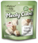 Natural Kitty Meaty Cube 100% Tilápia Hallal 60g - unipet