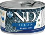 N&D OCEAN Adult tőkehal és tintahal Mini 140g
