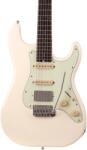 Schecter Guitar Research Nick Johnston Traditional HSS Atomic Snow - Chitara electrica