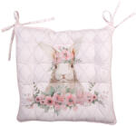 Clayre & Eef Set 6 perne scaune bumbac Iepuras 40x40x4 cm (FEB29-1)