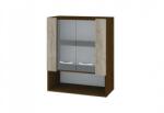 Bogdan Furniture I Горен кухненски шкаф с витрини модел bc-9