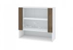 Bogdan Furniture I Горен кухненски шкаф с витрини модел БО-10
