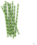 Bloomi Papírszívószál bambusz mintával 144db (CU75)