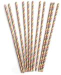 Horecano BARWARE-Хартиени сламки в опаковка 50 бр. Ø0.6х26.5cm ШАРЕНИ (HC-93983) (0193983)