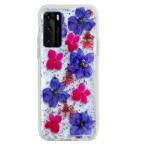 X-Fitted Husa X-Fitted Cover Silicon Flora pentru Huawei P40 Lite Multicolor (6925060311405)