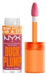 NYX Cosmetics Duck Plump szájfény az azonnali telt hatásért 6.8 ml árnyék 09 Strike A Rose