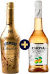 Bailey's Chocolat Luxe 0, 5l 15, 7% + CHOYA Silver 0, 5l 10%