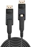 Lindy DisplayPort 1.4 Összekötő Fekete 10m 38480 (38480)