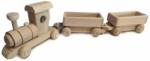 Tonap Fa vonat vagonnal 56 x 8 x 12 cm (DH6)