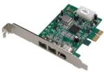 Dawicontrol DC-FW800 3x FireWire port bővítő PCIe kártya (DC-FW800PCIE BLISTER) (DC-FW800PCIE BLISTER)