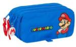 Super Mario Penar dublu Super Mario Play Albastru Roșu 21, 5 x 10 x 8 cm Penar