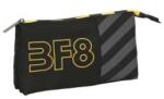 Black Fit8 Penar triplu BlackFit8 Zone Negru 22 x 12 x 3 cm Penar