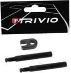 Trivio szelephosszabbító adapter 40mm, fekete (2db)