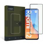 HOFI FNS0123 Xiaomi Redmi 12 HOFI Glass Pro+ üveg képernyővédő fólia, Fekete (FNS0123)