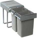 EKOTECH - Beépíthető hulladékgyűjtő MEGA 40 - 2x20 liter (90084162S) - watermarkt