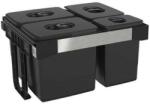 EKOTECH - Beépíthető hulladékgyűjtő FREE JAZZ 60 - 3x15 liter+1x7 liter (93014162602)
