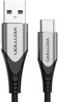 Vention USB 2.0 A to USB-C 3A cable 0.5m CODHD gray