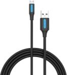 Vention USB 2.0 A to Micro-B 3A cable 2m COLBH black