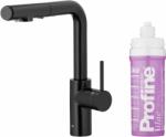 Armatura Duero Pure Basic baterie de bucatarie cu filtru pe picior negru 6623-115-81 (662311581)
