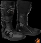 Shot Ghete motocross Shot Race 8 Chrome, negre (SHOA07-24A1-B02)