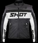Shot Jachetă Softshell Shot Softshell Lite negru și alb (SHOA08-15B1-B04) - motozem - 811,70 RON