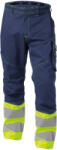 DASSY Phoenix munkavédelmi jól láthatósági derekas nadrág navy/sárga színben (2008102064B68920060)