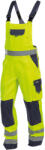 DASSY Toulouse munkavédelmi jól láthatósági kantáros nadrág sárga/navy színben (4001272074B69810050)