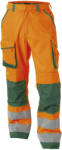 DASSY Chicago munkavédelmi nadrág narancs/zöld színben (2008072074B66310052)
