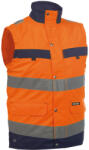 DASSY Bilbao jólláthatósági munkavédelmi mellény narancs/navy színben (3501004070B668100M)