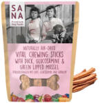 SANADOG SANADOG Vital Snack fogtisztítós stick - kacsával, glükozaminnal és zöldkagylóval 150g (SANA78686)