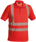 DASSY Brandon jólláthatósági munkavédelmi póló piros színben (7100243054B060600M)