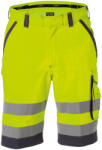 DASSY Lucca munkavédelmi bermuda fluo sárga/szürke színben (2500592074B69410052)