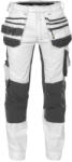 DASSY Flux munkavédelmi festő nadrág fehér/szürke színben (2010232041B51420040)