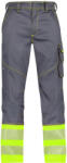 DASSY Princeton munkavédelmi jól láthatósági derekas nadrág szürke/sárga színben (2010602176B64930048)