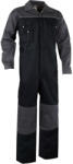 DASSY Cannes munkavédelmi overall fekete/cementszürke színben (1002862061B674100XL)