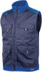DASSY Faro munkavédelmi mellény navy/királykék színben (3500772061B6821002XL)