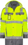 DASSY Limasol munkavédelmi jól láthatósági télikabát sárga/szürke színben (5001324070B6941003XL)