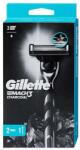 Gillette Borotva GILLETTE Mach3 Charcoal + 1 betét - fotoland