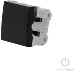 Smarthugo fekete váltókapcsoló, alternatív villanykapcsoló betét - 106 (sh100222)