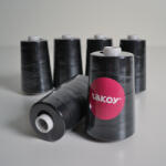 Takoy Overlock / coverlock ață poliester TKY 5000 culoare neagră