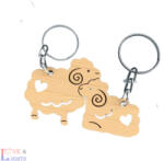 Love & Lights Bárány alakú páros kulcstartó