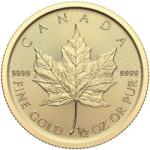  Maple Leaf 2024 - 1/2 Oz - arany befektetési érme