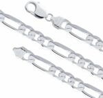 BeSpecial Lant argint 925 Figaro 8 mm grosime - Classical You (LSX0230_50)